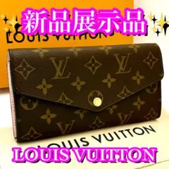 展示品レベル✨ルイヴィトン　ポルトフォイユ　サラ　ローズバレリーヌ　モノグラム