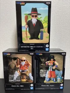 あき様専用ドラゴンボール フィギュア 3体セット ソフビ　亀仙人　ヤムチャ