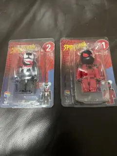 HappyくじBE@RBRICKベアブリック賞ヴェノム　スカーレット・スパイダー