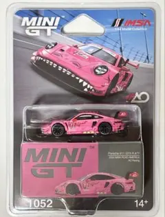 残少(1点) MINI GT 1/64 ポルシェ 911 GT3R#77 MINI GT 1/64 Porsche 911 GT3 R (992) #77 AO Racing 2025 IMSA