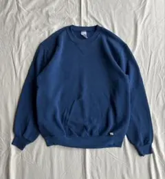 80s russel athletic sweat shirt blue 前Vのサムネイル