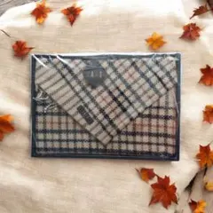 【新品】ダックス DAKS ウール コットン ひざ掛け ブランケット ブラウン