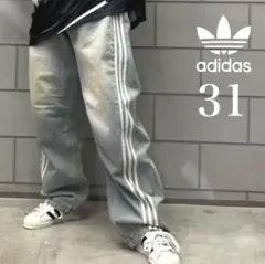 新品31】ADILENIUMシーズン3 バナナフィット ウォッシュドデニムパンツ