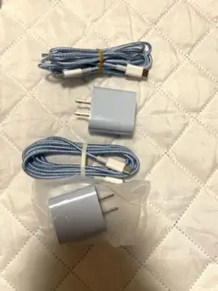 USB-C PD 20W急速充電器 ライトブルー