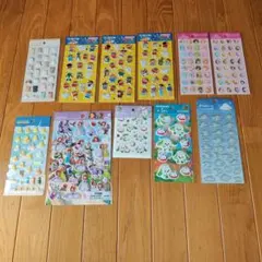 キャラクターシールセット　アニメ・動物デザイン