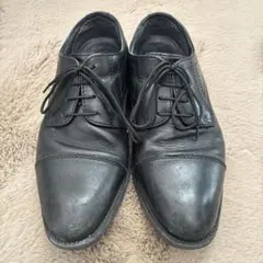 Hawkins 黒 レザー ストレートチップ ビジネスシューズ 24.5cm