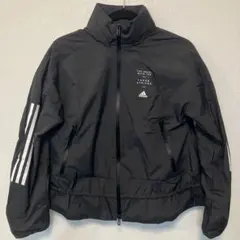 タグ付き レディース adidas ブラック ウィンドブレーカー