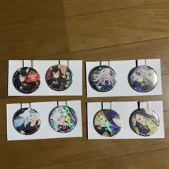 一番くじホロライブホログラムキャラクター缶バッジ8個セット