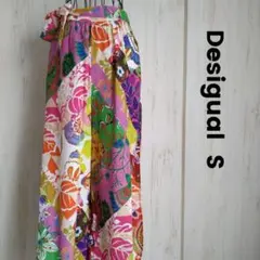 デシグアル Desigual リラックス/リゾートパンツ 綿100％