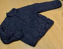 美品UNIQLOユニクロウルトラダウンウェーブキルトジャケットサイズSカラー黒