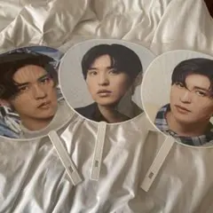 目黒蓮うちわ３枚セット