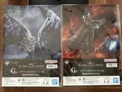 【未開封】一番くじ モンスターハンターワイルズ G賞 クリアファイル&ステッカー