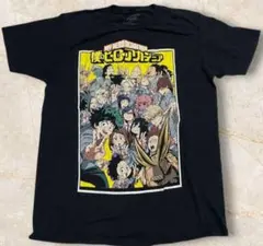 僕のヒーローアカデミア Tシャツ Mサイズ ヒロアカ ブラック　黒　半袖