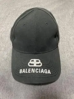 BALENCIAGA NYLON CAP ベースボールキャップ ブラック レッド - メルカリ