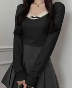 肌着3着セット　レース付きインナー