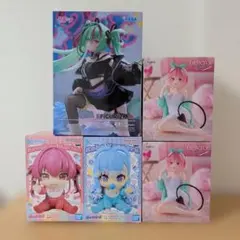 【未開封】初音ミク　ホロベイビーズ　モモ　フィギュア　５体セット