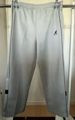 グレー サイドライン ジャージパンツ