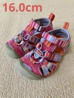 KEEN SEACAMP Ⅱ CNX 16.0cm キッズサンダル 水陸両用