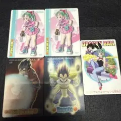 ドラゴンボール　グミカード　第一弾 5枚セット