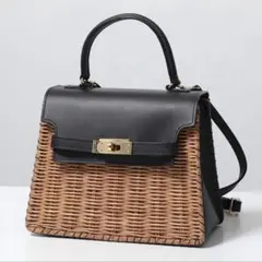 バグマティ The Bagmati ラタン カゴバッグ ブラック