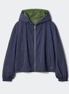 ウインドプルーフショートパーカー　NAVY　М　ユニクロ　新品　未使用