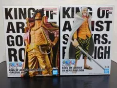 ワンピース ゴールド・ロジャー & シルバーズ・レイリ－フィギュア２体セット