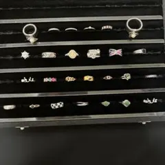 約1.1kg ヴィンテージ アクセサリーまとめ売りSILVER刻印あり - メルカリ