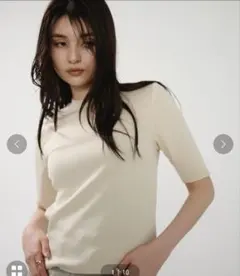 【週末セール】UNITED TOKYO パレスクルーニット ベージュ FREE