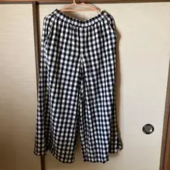 niko and ... チェック柄キュロット　Lサイズ