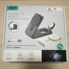 ESR 折りたたみ式 3-in-1 マグネット充電ステーション 25W