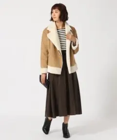 ボアブルゾン ブルゾン