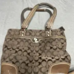 Coach ブラウン トートバッグ