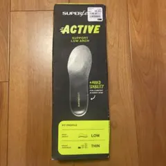 【新品】SUPERfeet ACTIVE 低アーチサポートインソール　サイズD