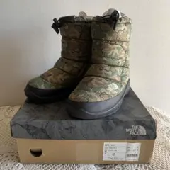 THE NORTH FACE カモフラージュ ヌプシブーツ23㎝
