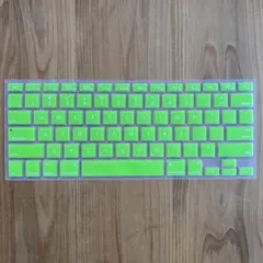 MacBook用　キーボードカバー　グリーン
