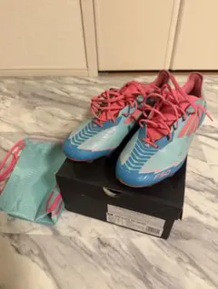 adidas F50 メッシMessi ライトブルー ピンク - メルカリ
