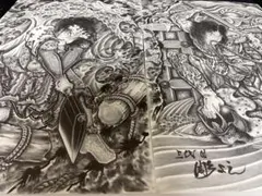 ボールペン 画 ペン画 絵画 【サイ生】 1点もの - メルカリ