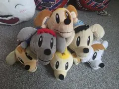 GENE犬のパスケース 6体セット