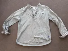 natural laundry長袖シャツ グレー サイズ2のサムネイル