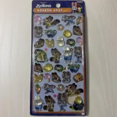 ドロップシール　立体シール　ズートピアのサムネイル