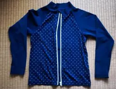 ラッシュガード　紺色　ネイビー　女児　140サイズ