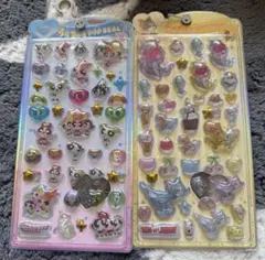 【正規品】うるちゅるポップシール　パワパフ　トムジェリ　トムアンドジェリー