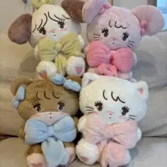 ブ*！様 mikko セミコンプリートセット 抱きしめおリボンぬいぐるみ