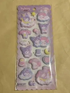 もちもちマシュマロシール　サンリオ　マイメロ　クロミ　正規品　公式