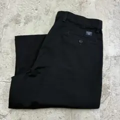 DOCKERS　チノパン　W34 L29　ブラック　2タック　古着　ワイドのサムネイル
