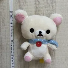 コリラックマ　水玉マフラー　ぬいぐるみ