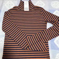 ベーセーストック　ボーダータートルカットソー