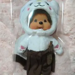 ご当地限定品】さのまる × モンチッチ Sサイズ ぬいぐるみ（赤