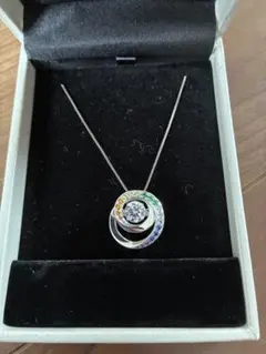 スワロフスキー風クリスタル ネックレス