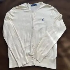 Polo Ralph Lauren カーディガン Mサイズ アイボリー